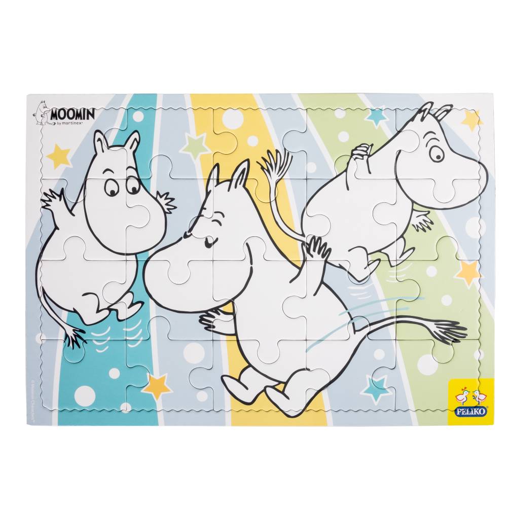 Moomin Jungle Puzzle A4 2set - The Official Moomin Shop