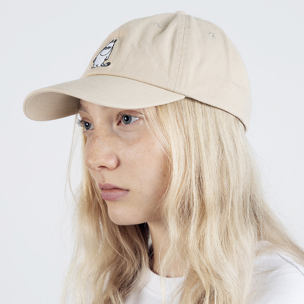 Moomintroll Angry Adults Cap Beige - Nordicbuddies - The Official Moomin Shop
