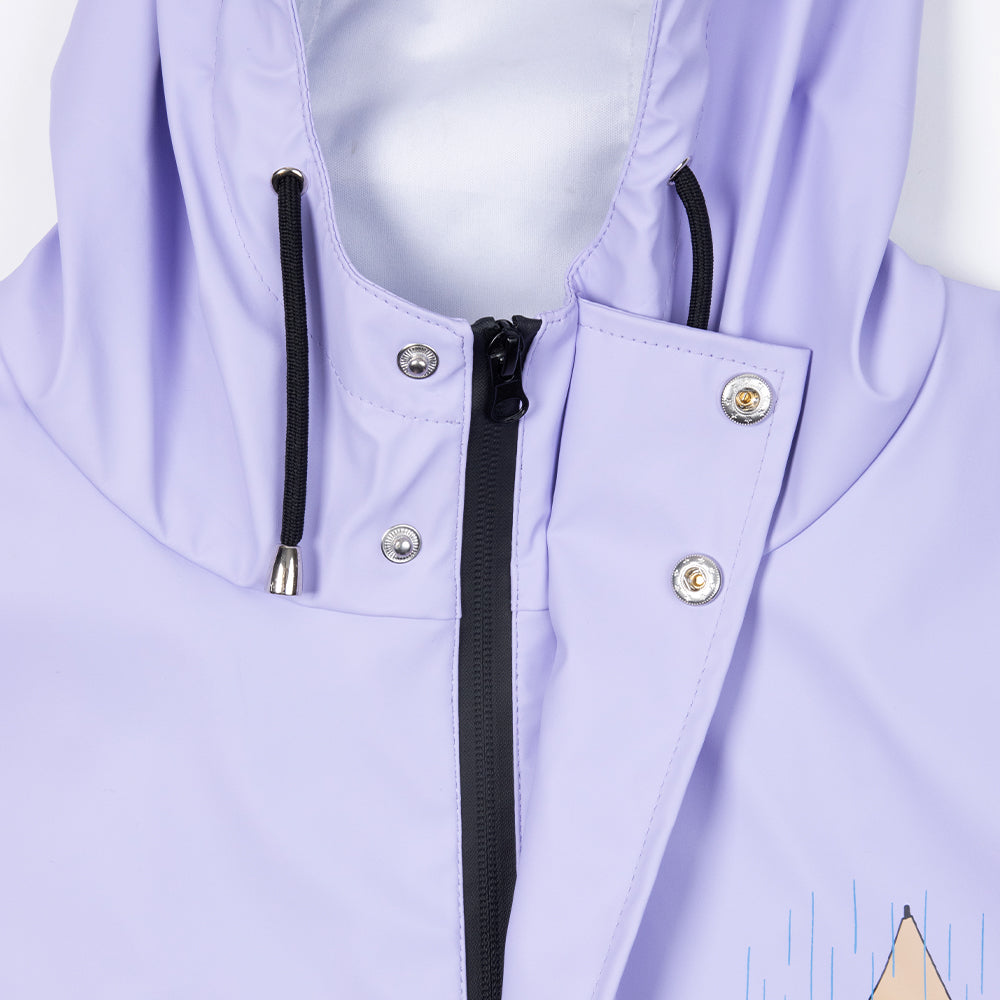 Moomintroll Rain Jacket Lilac - Nordicbuddies - The Official Moomin Shop