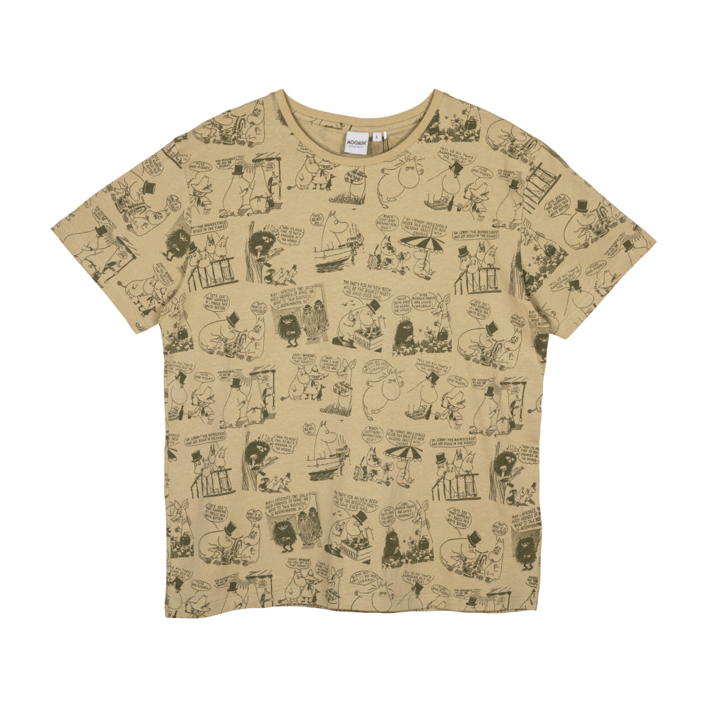 Moomin Comic T-shirt Green - Martinex - The Official Moomin Shop
