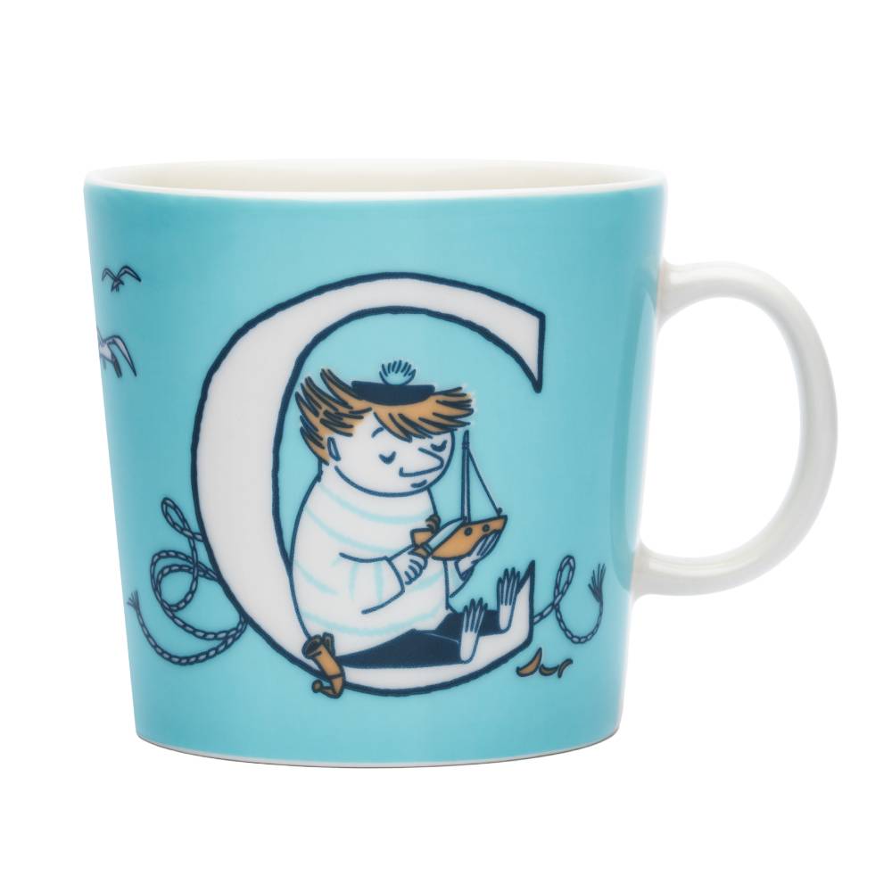 Moomin ABC Mug C 0,4L - The Official Moomin Shop