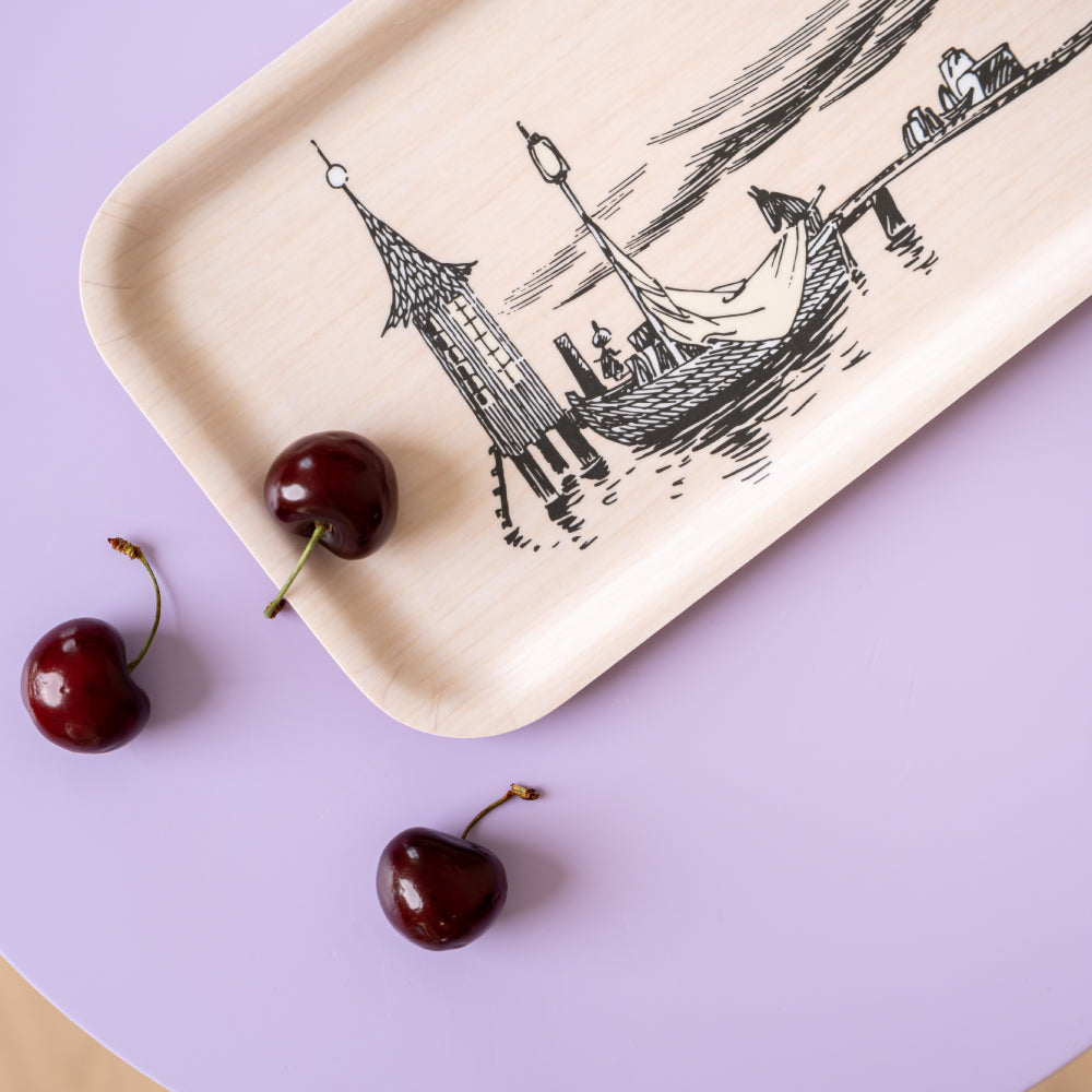 Moomin Originals The Pier Tray 27x13cm - Muurla - The Official Moomin Shop