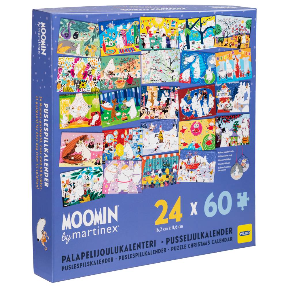 Moomin Puzzle Advent Calendar 2024 - Martinex - The Official Moomin Shop