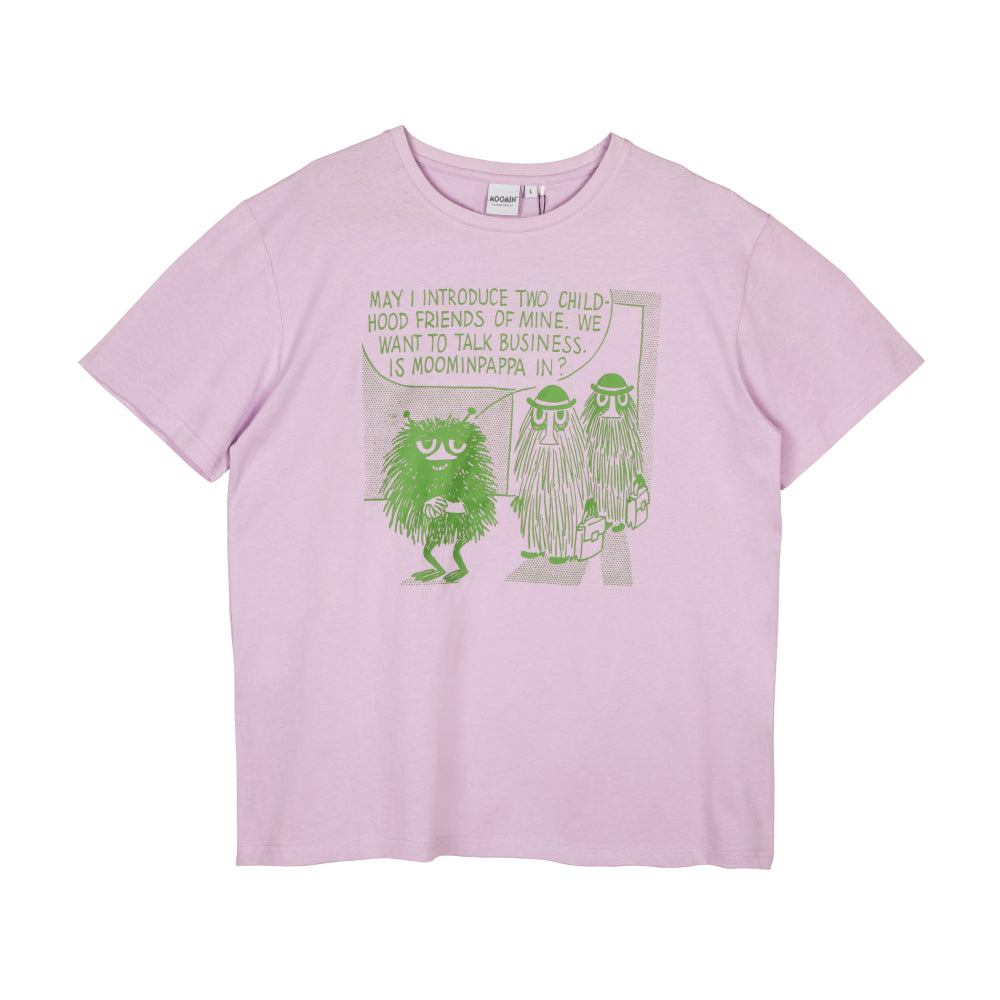 Stinky Introduce T-shirt Lilac - Martinex - The Official Moomin Shop