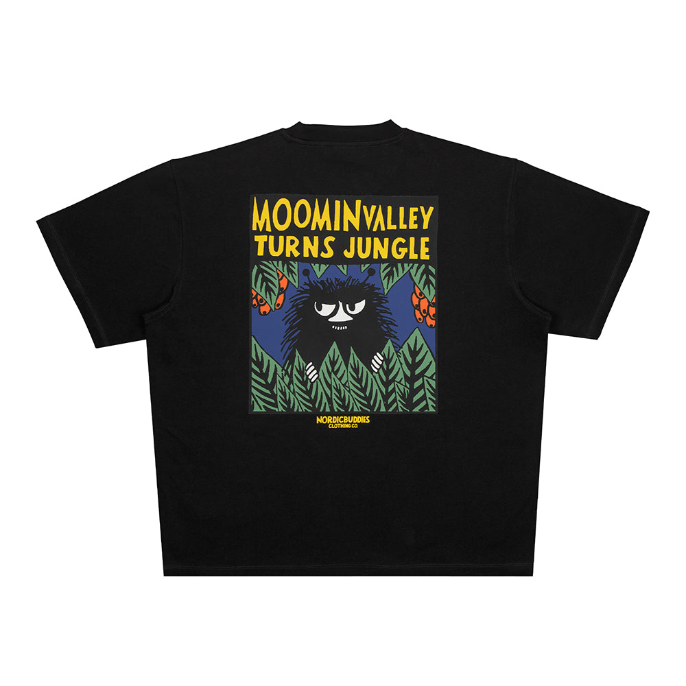 Moomin 80 Collection T-shirt Unisex Black - Nordicbuddies - The Official Moomin Shop