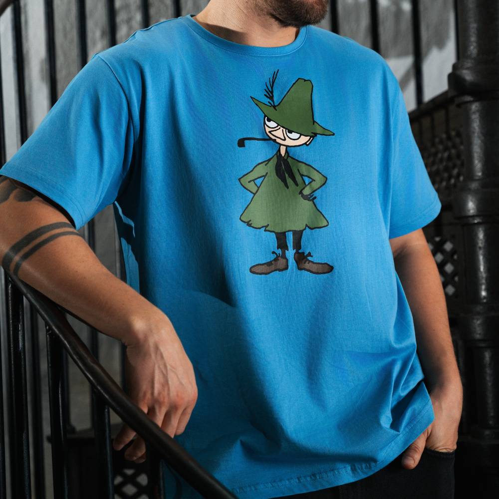 Snufkin T-shirt Blue - Martinex - The Official Moomin Shop