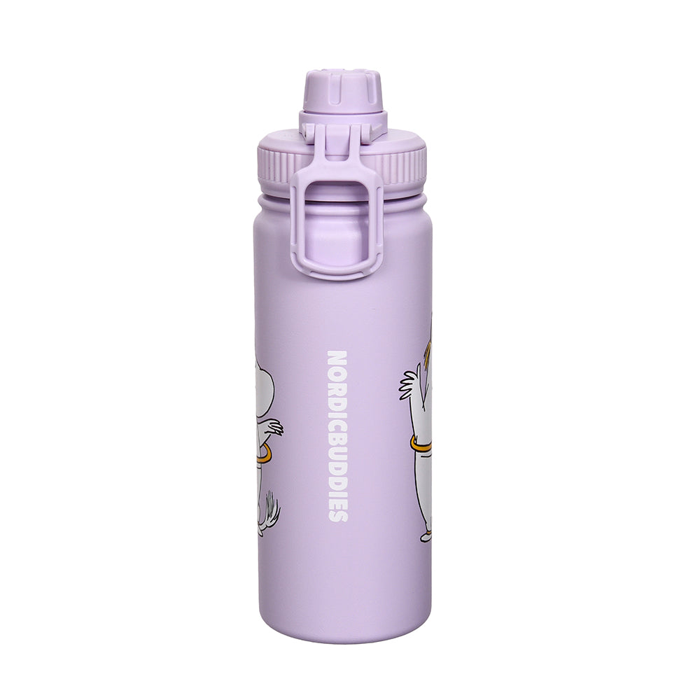 Snorkmaiden Workout Thermal Everyday Bottle 550ml Violet - The Official Moomin Shop