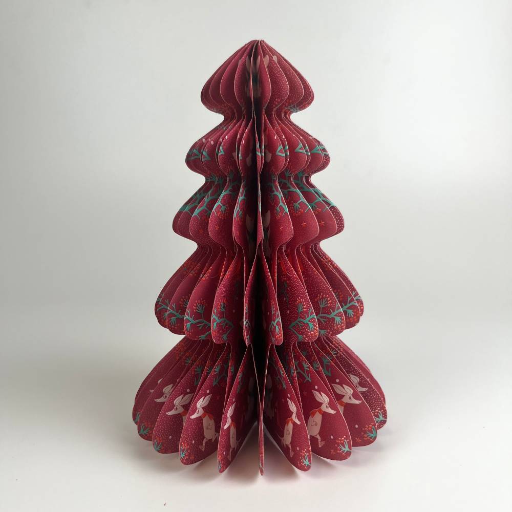 Moomin Paper Tree Red 20cm - The Official Moomin Shop