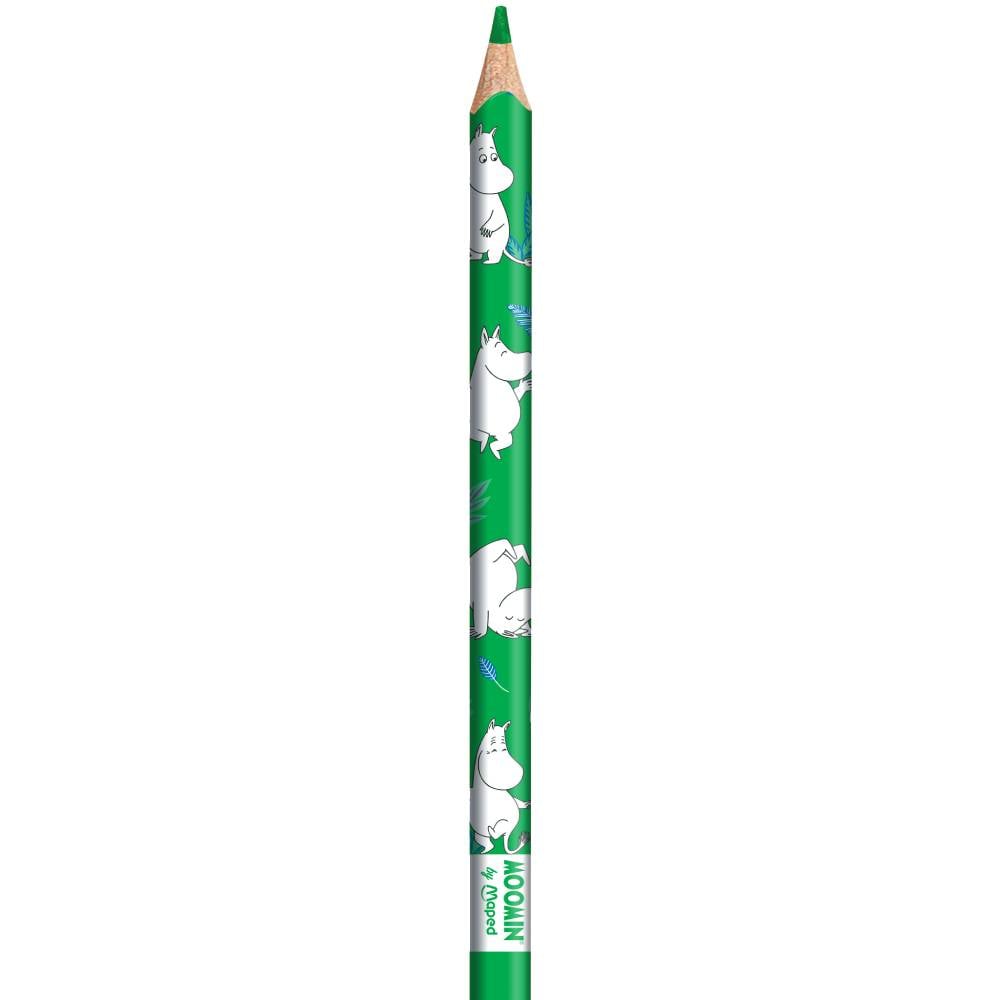Moomintroll Colouring Pencils Jumbo 12set - Maped - The Official Moomin Shop