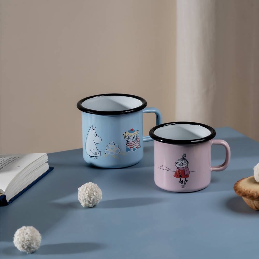 Moomin Dreamy Winter Mug 3,7dl - The Official Moomin Shop