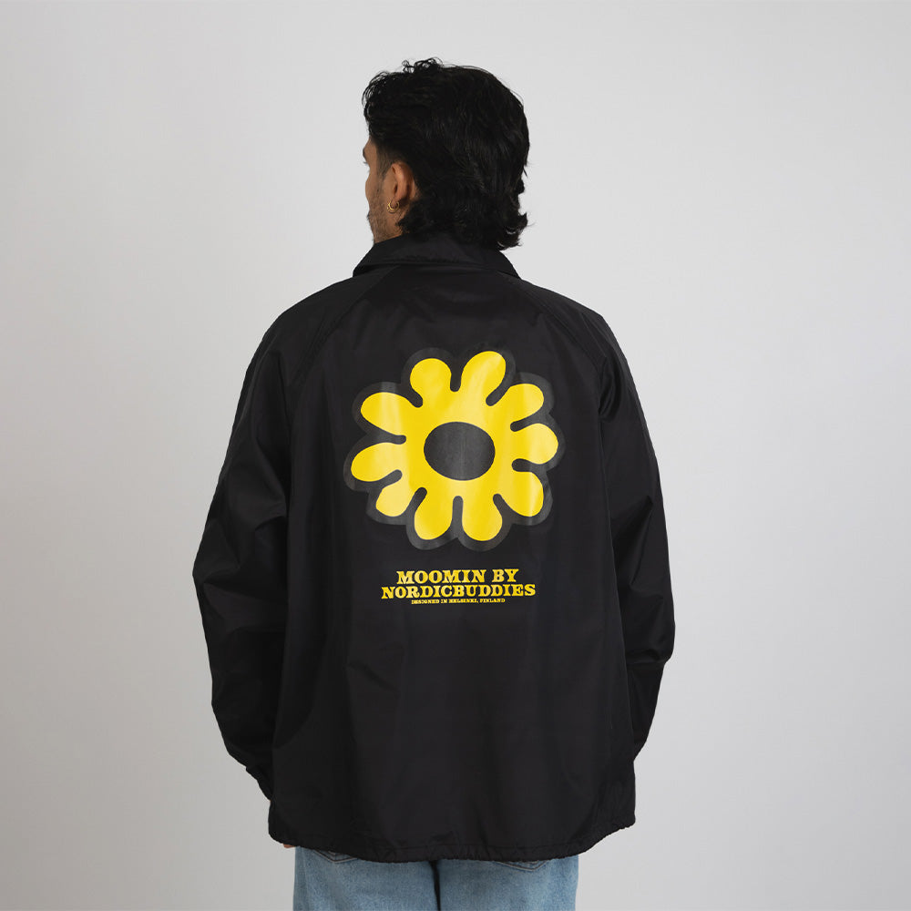 Moomintroll Coach Jacket Black - Nordicbuddies - The Official Moomin Shop