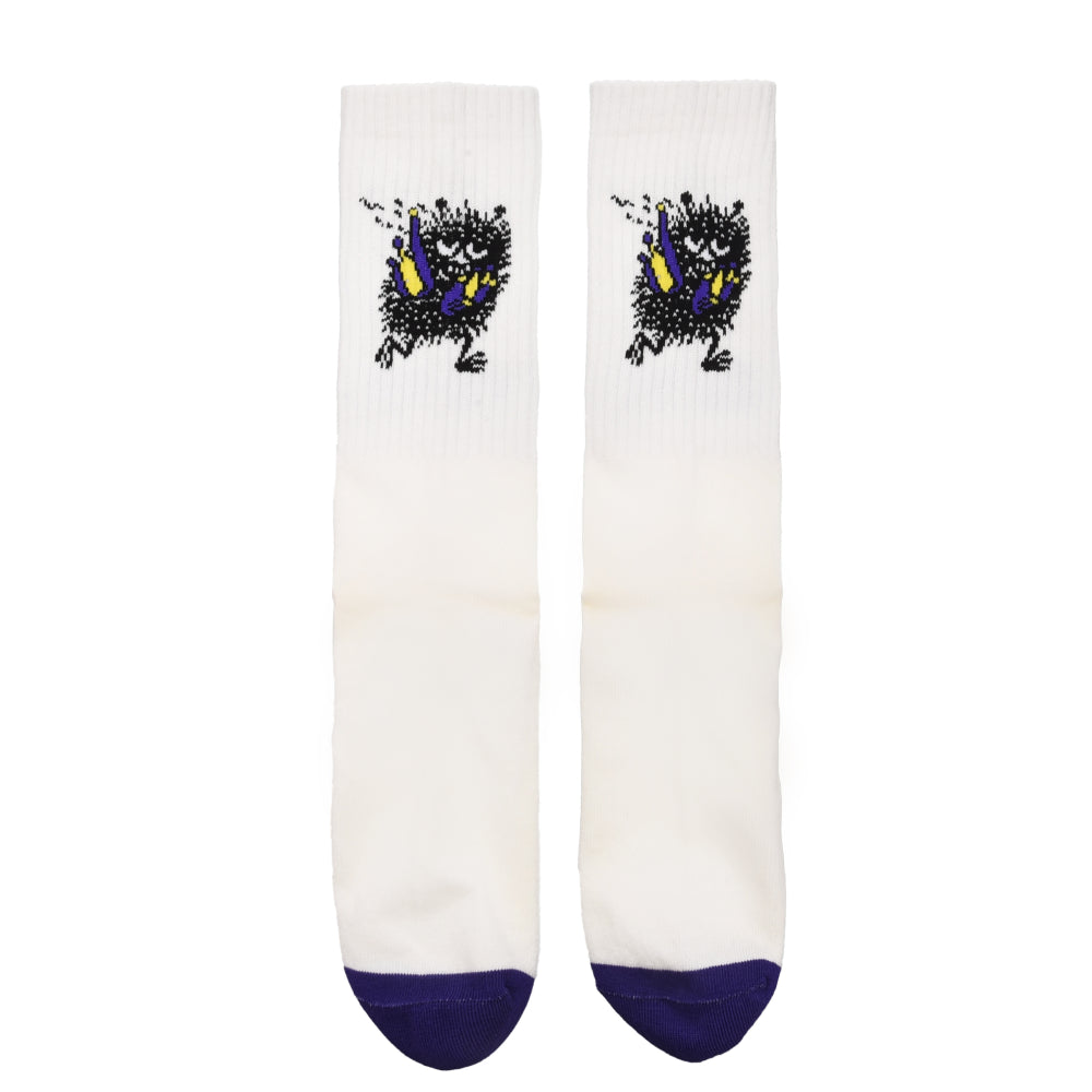 Stinky Men Retro Socks White - Nordicbuddies - The Official Moomin Shop
