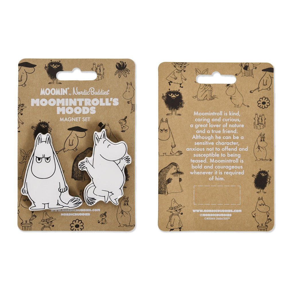 Moomintroll Moods Magnet 2-set - Nordicbuddies - The Official Moomin Shop