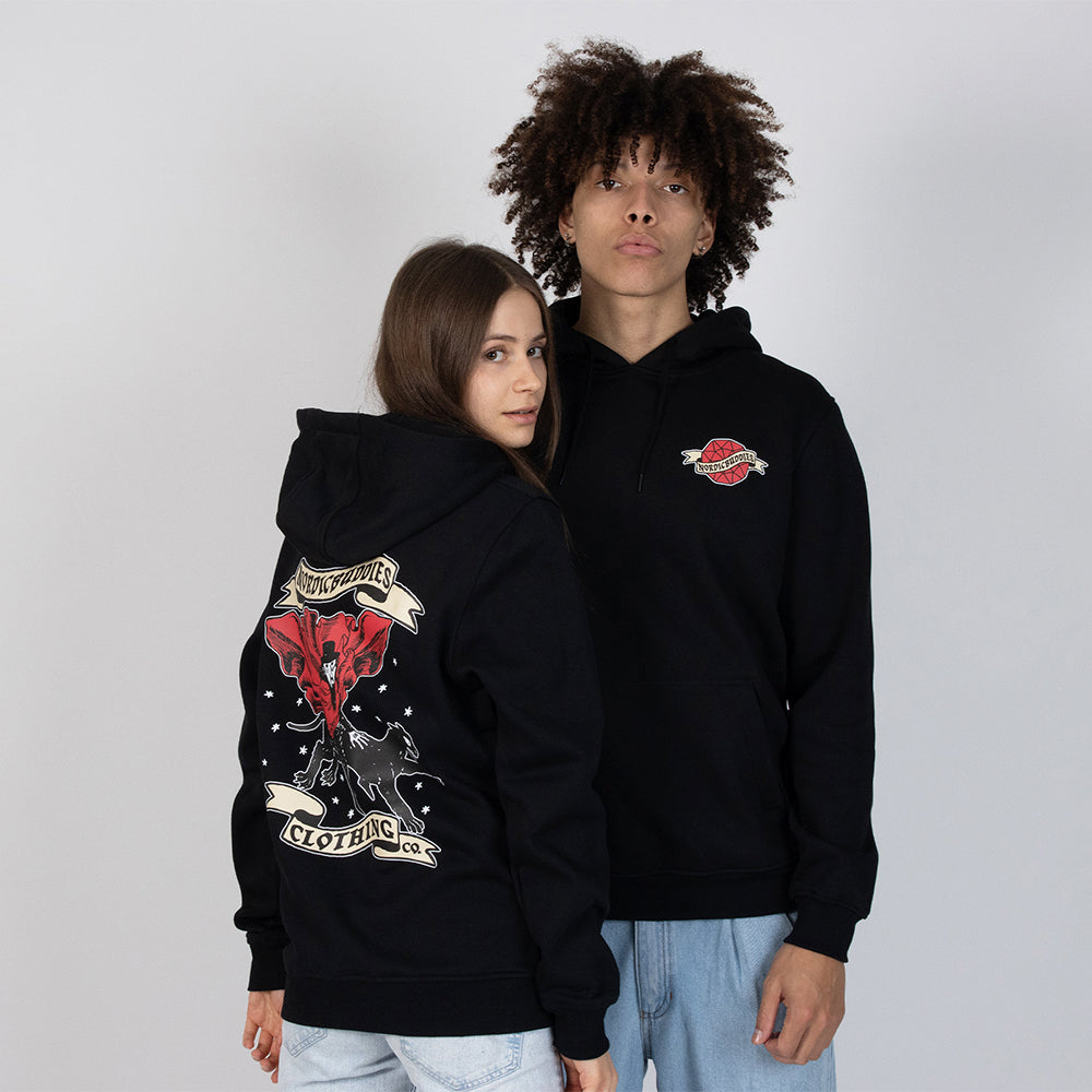 Hobgoblin Hoodie Black - Nordicbuddies - The Official Moomin Shop