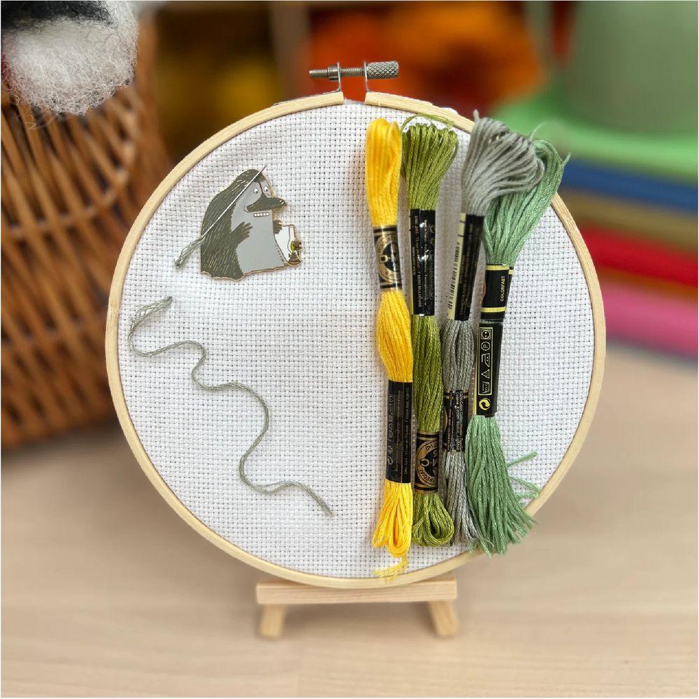 The Groke Needle Minder - The Crafty Kit Company - The Official Moomin Shop
