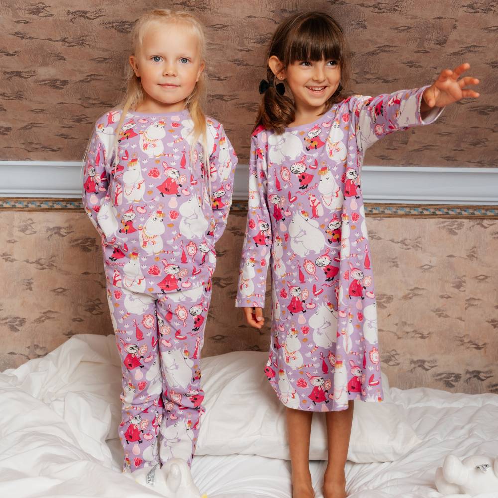 Moomin Jewellery Pyjamas Lilac - Martinex - The Official Moomin Shop