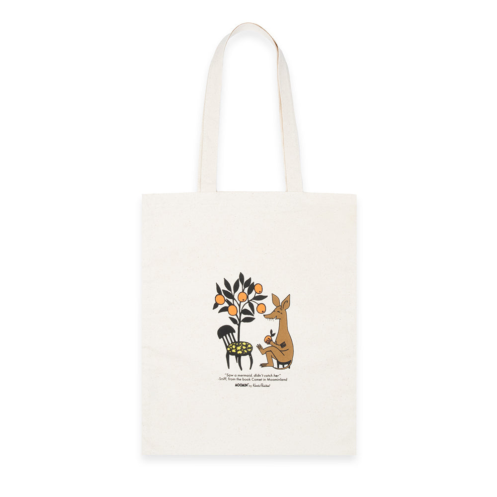 Sniff's Oranges Tote Bag - The Official Moomin Shop