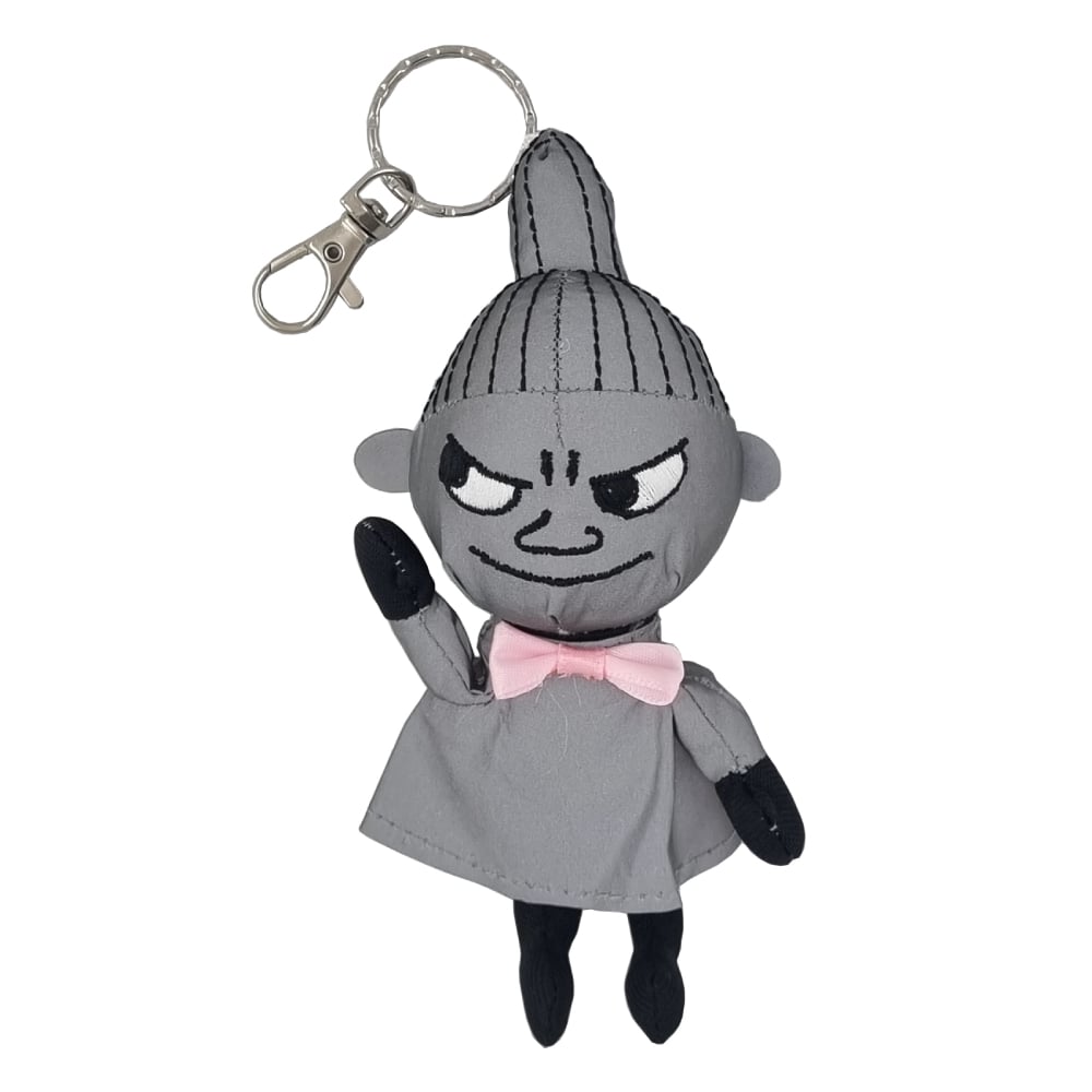 Little My Plush Reflector Charm Gray - The Official Moomin Shop