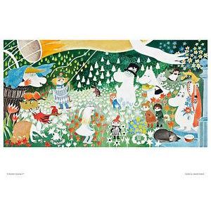 Moomin Dangerous Journey Poster 24x30cm - Putinki - The Official Moomin Shop