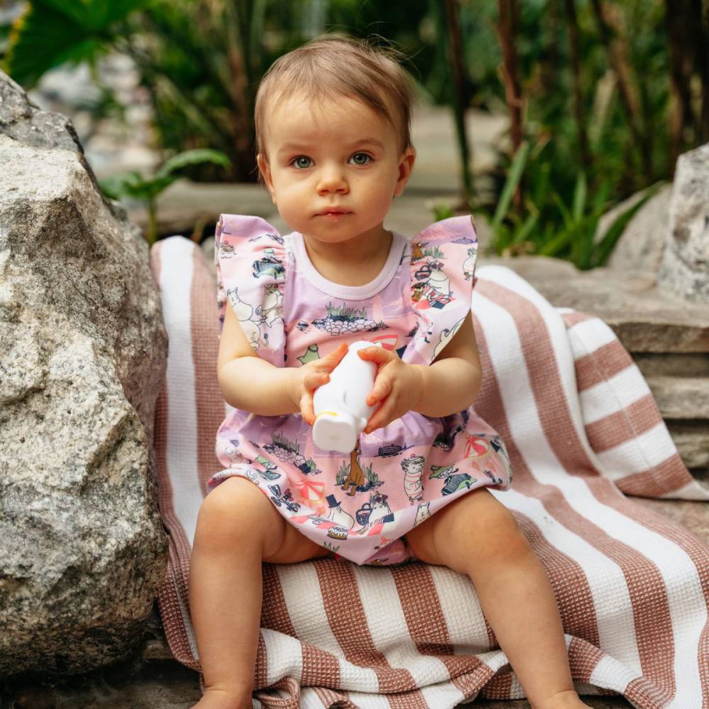 Moomin Beach Day Playsuit Lavender - Martinex - The Official Moomin Shop