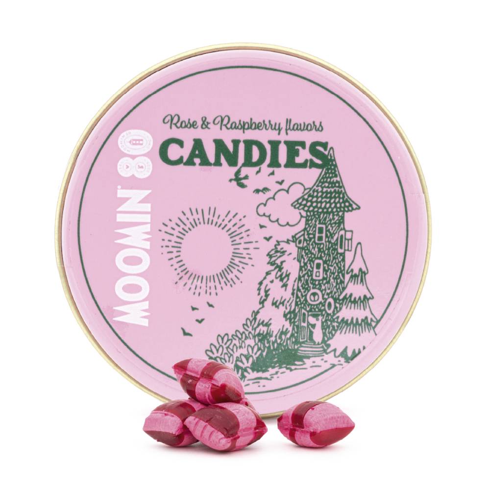 Moomin 80 Candies &amp; Tin - Sockerbageriet - The Official Moomin Shop