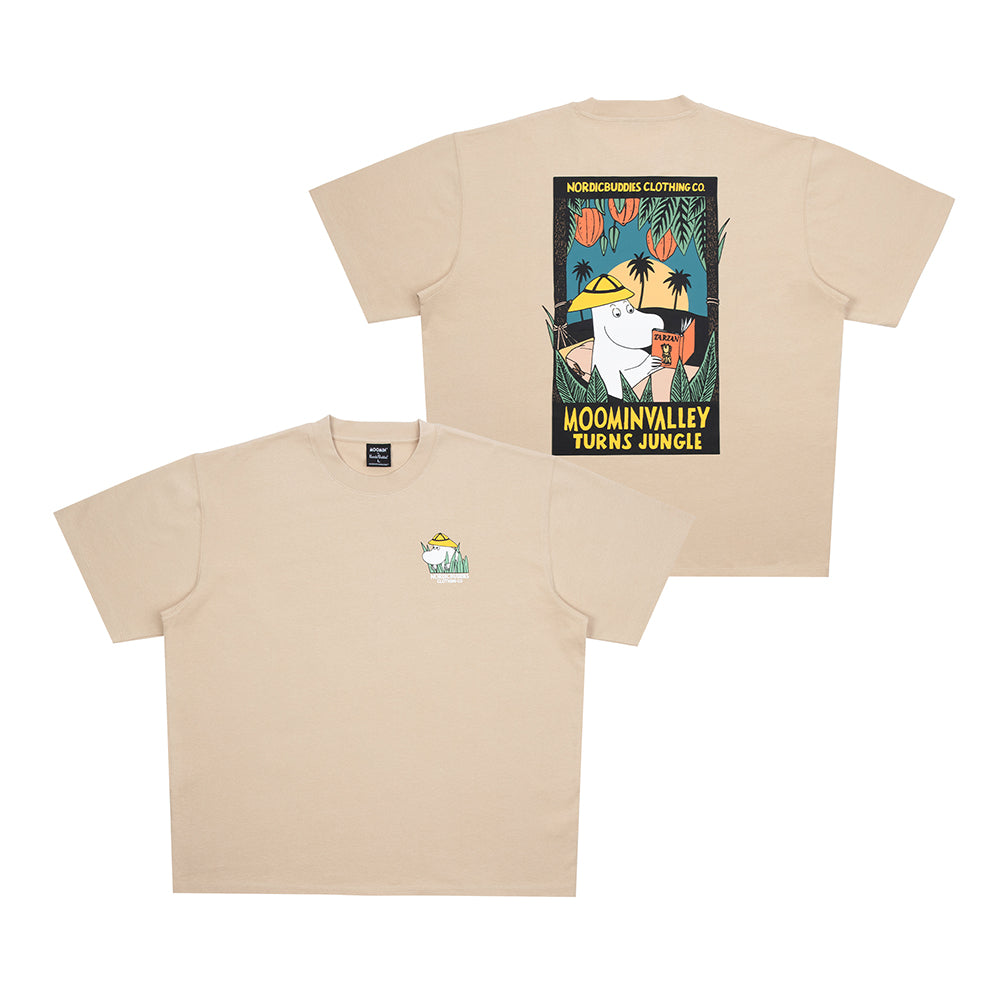 Moomin 80 Collection T-shirt Unisex Brown - Nordicbuddies - The Official Moomin Shop