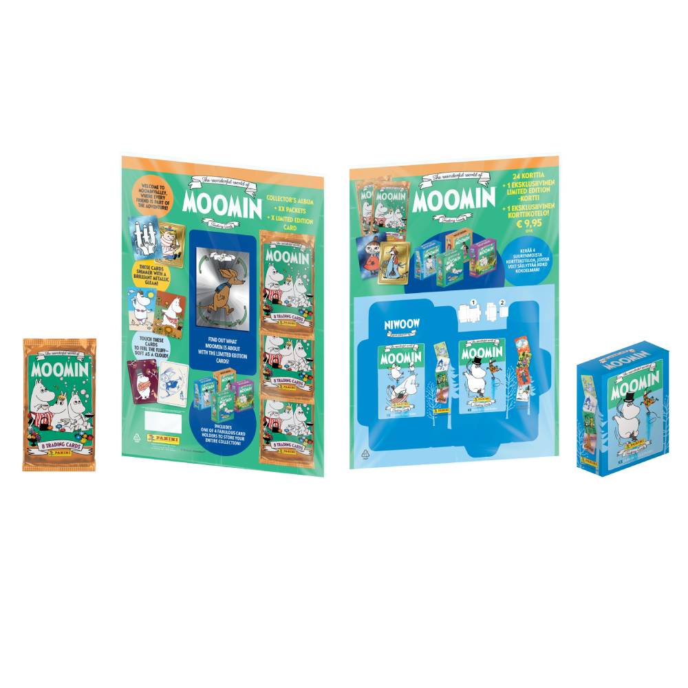 Moomin Trading Card The Wonderful World of Moomin Multipack - The Official Moomin Shop