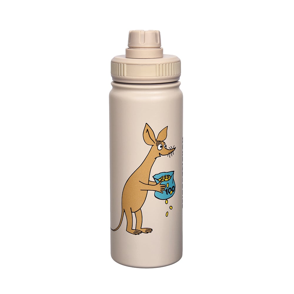 Sniff's Business Thermal Everyday Bottle 550ml Beige - The Official Moomin Shop