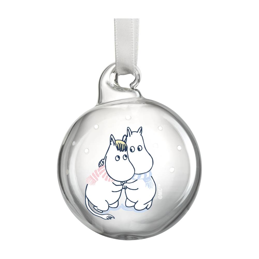 Moomin Let it Snow Christmas Bauble 4set - The Official Moomin Shop