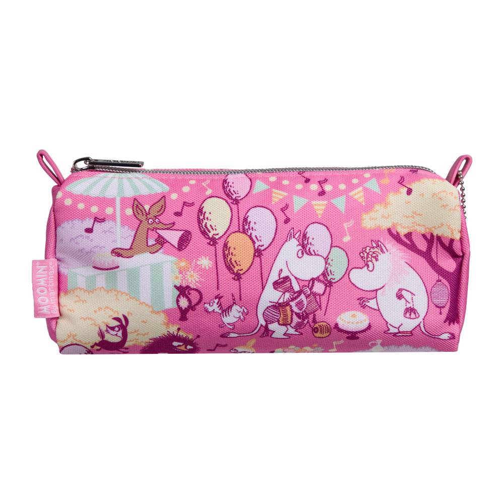 Moomin Celebrate Pencil Case Pink - The Official Moomin Shop
