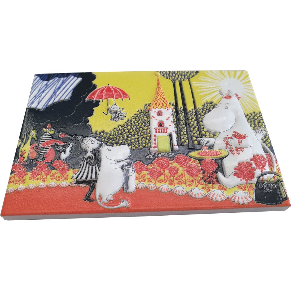 Moomin &quot;The Book About Moomin&quot; Ceramic Magnet - The Official Moomin Shop