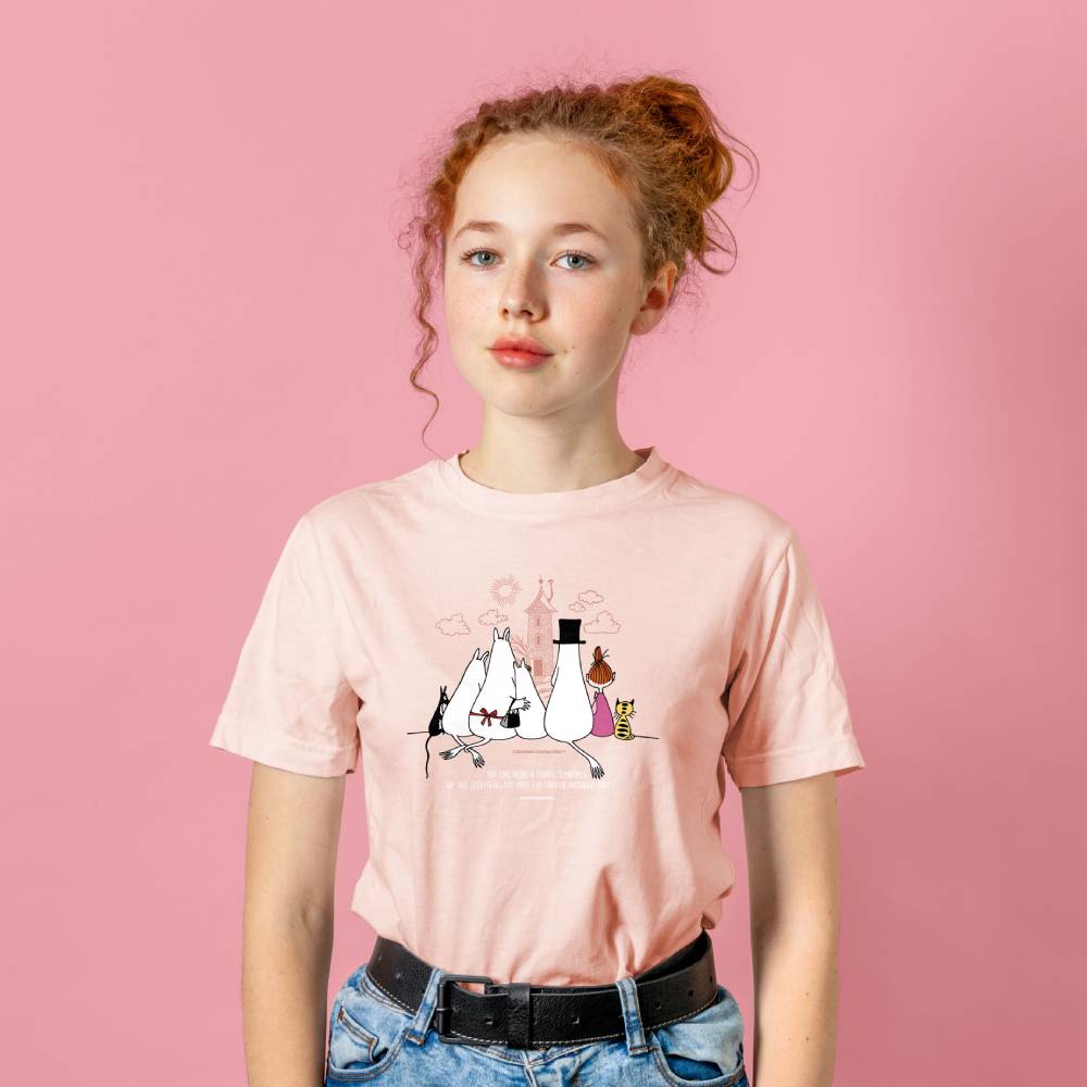 Moomin Change T-shirt Rose - Mikebon - The Official Moomin Shop