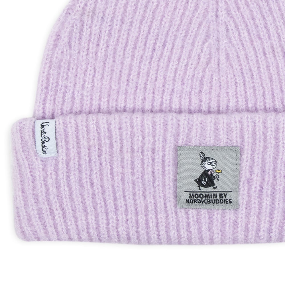 Little My Beanie Adults Lilac- Nordicbuddies - The Official Moomin Shop