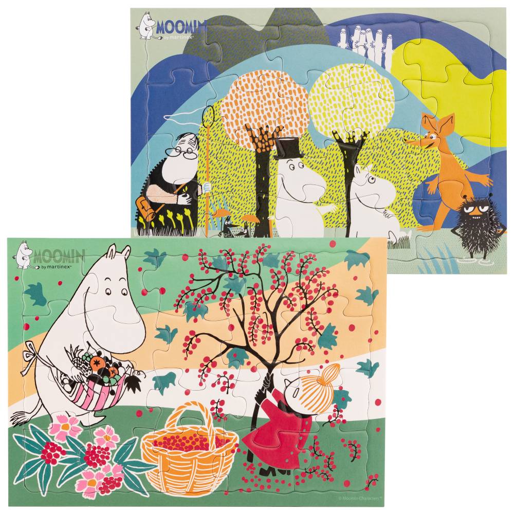 Moomin Life Puzzle A5 2set - The Official Moomin Shop