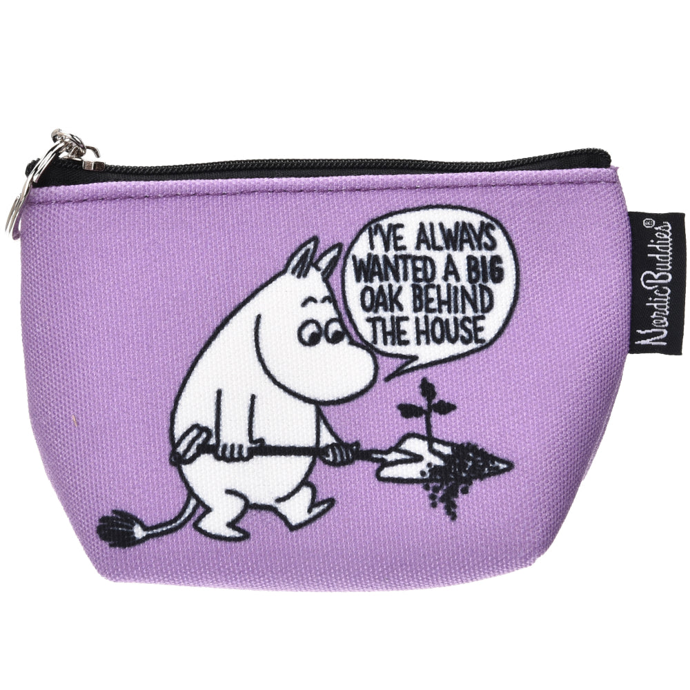Moomintroll Coin Purse Violet - Nordicbuddies - The Official Moomin Shop