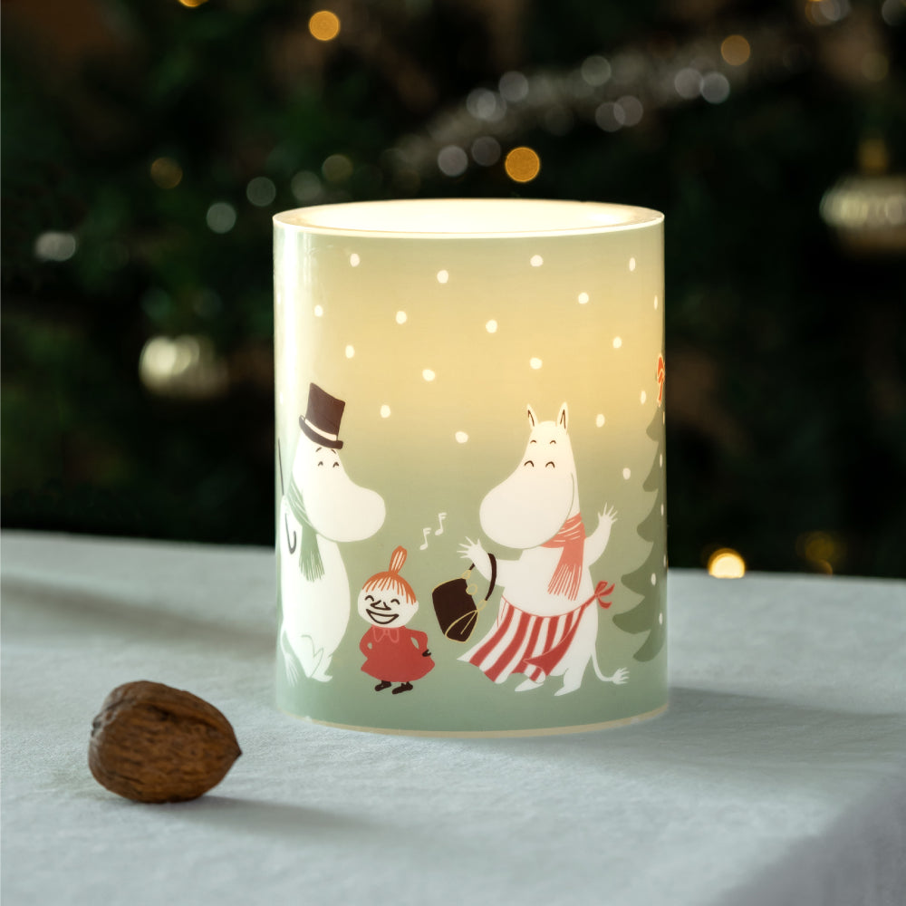 Moomin Festive Spirits LED Candle 12,5cm - The Official Moomin Shop