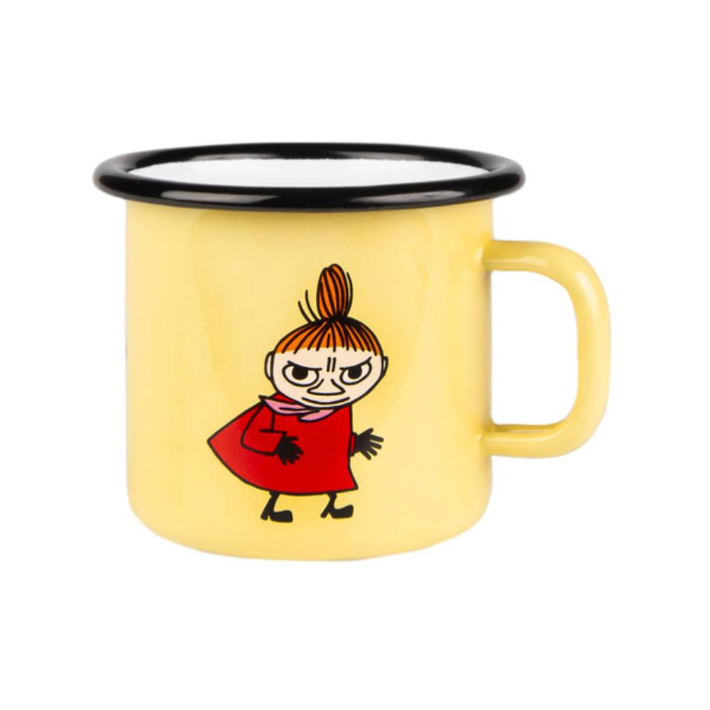 Little My Retro Mug 2,5dl Yellow - The Official Moomin Shop
