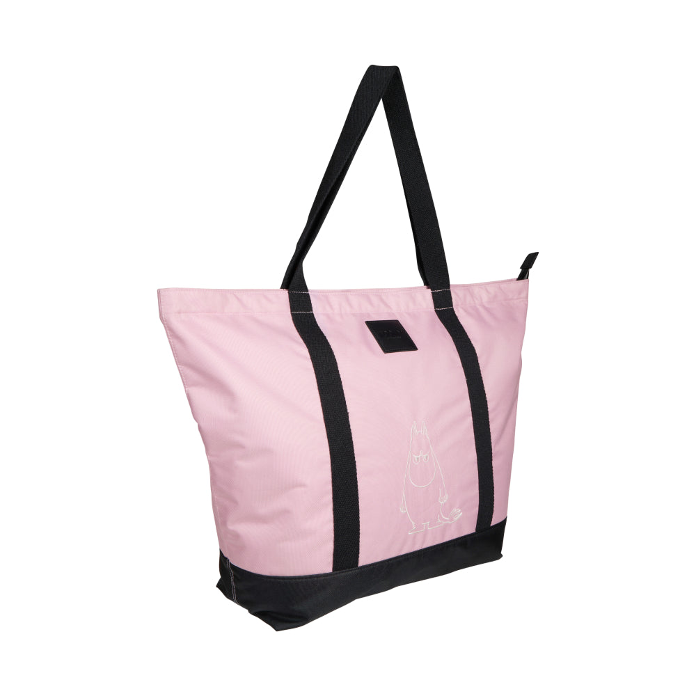 Moomintroll Angry Shopping Bag Pink - The Official Moomin Shop