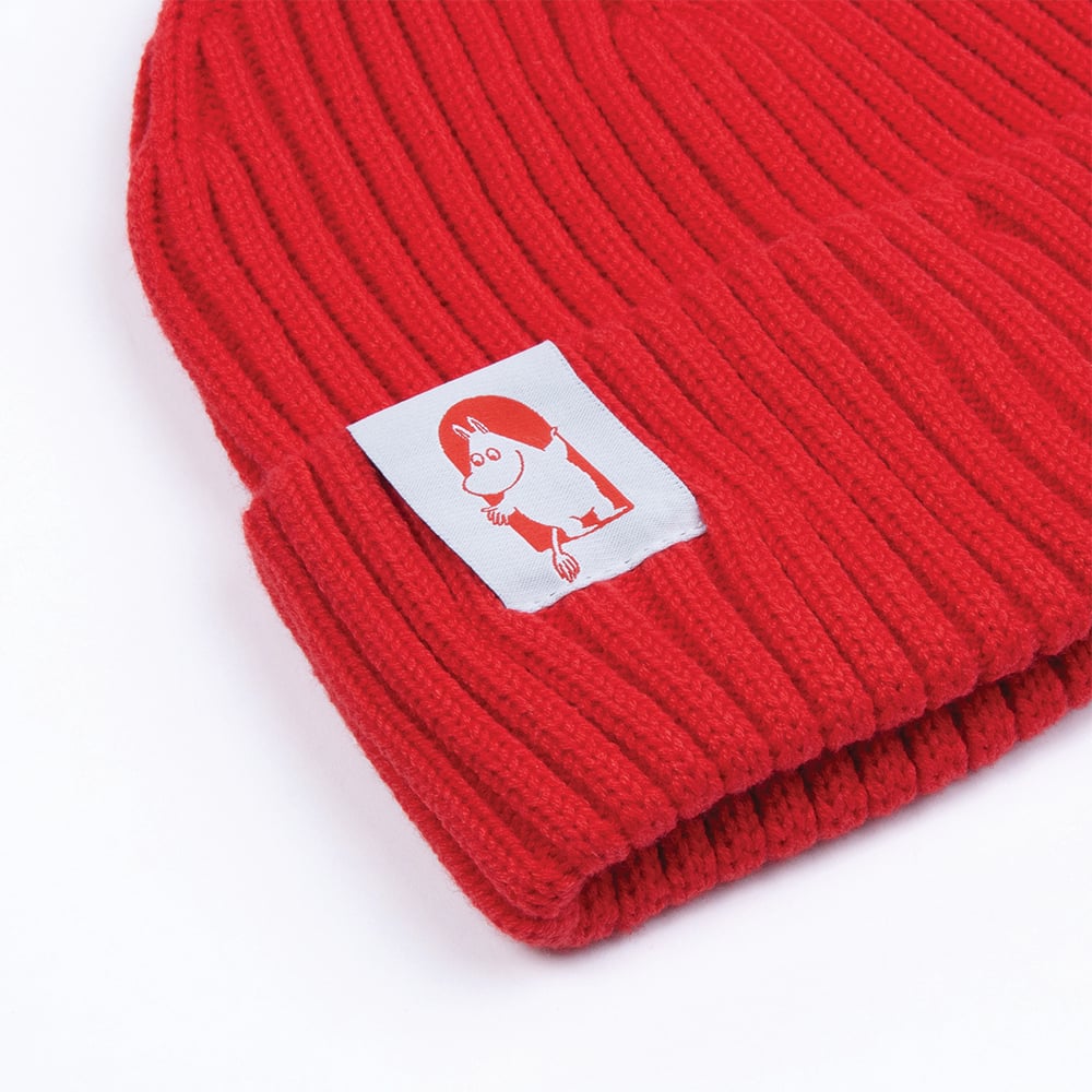 Moomin 80 Adult Beanie Red - Red Cross - The Official Moomin Shop