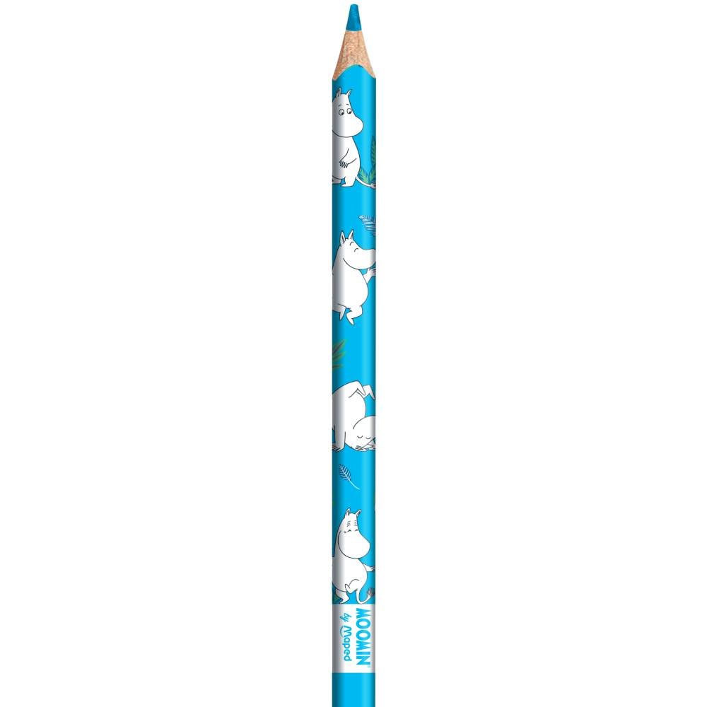 Moomintroll Colouring Pencils Jumbo 12set - Maped - The Official Moomin Shop