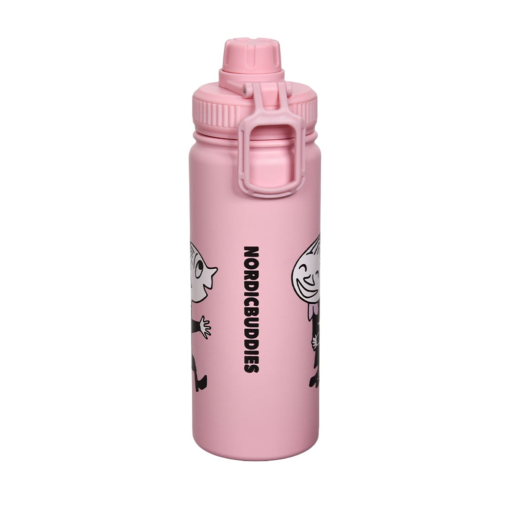 Little My Thermal Everyday Bottle Light Pink - Nordicbuddies - The Official Moomin Shop