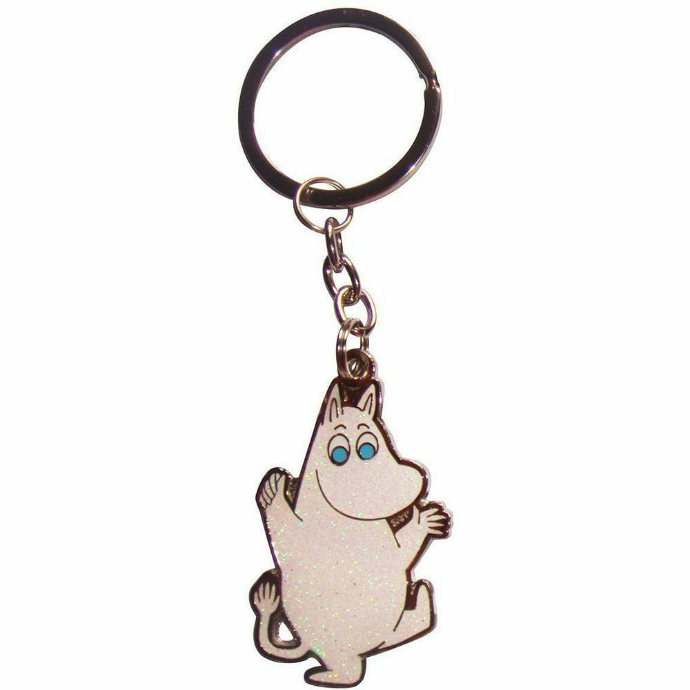 Moomintroll Glittering Keyring - The Official Moomin Shop