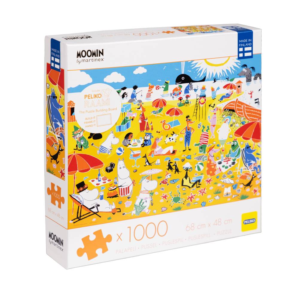 Moomin Riviera Beach Puzzle 1000-pcs – Martinex - The Official Moomin Shop