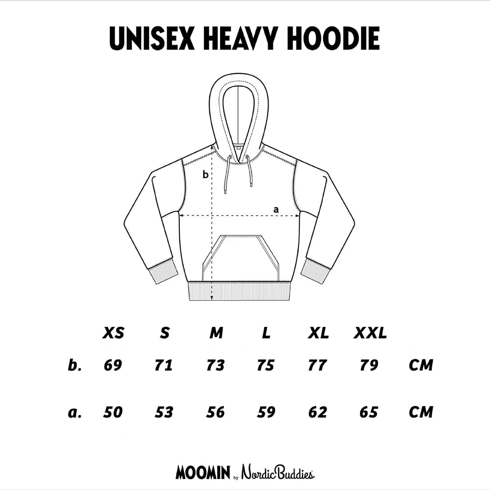 Moomin The Hobgoblin Hoodie Black - Nordicbuddies - The Official Moomin Shop