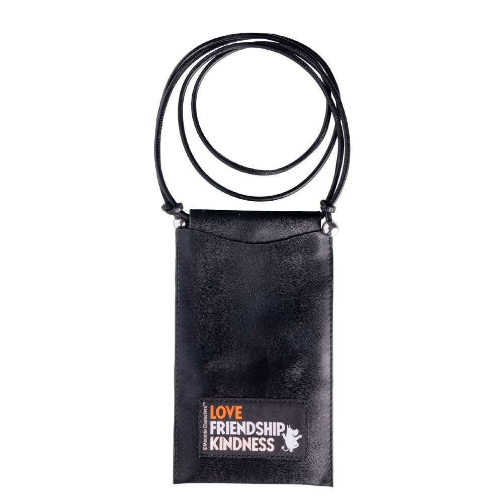 Moomintroll Phone Purse Black - The Official Moomin Shop