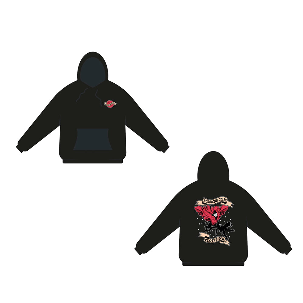 Hobgoblin Hoodie Black - Nordicbuddies - The Official Moomin Shop