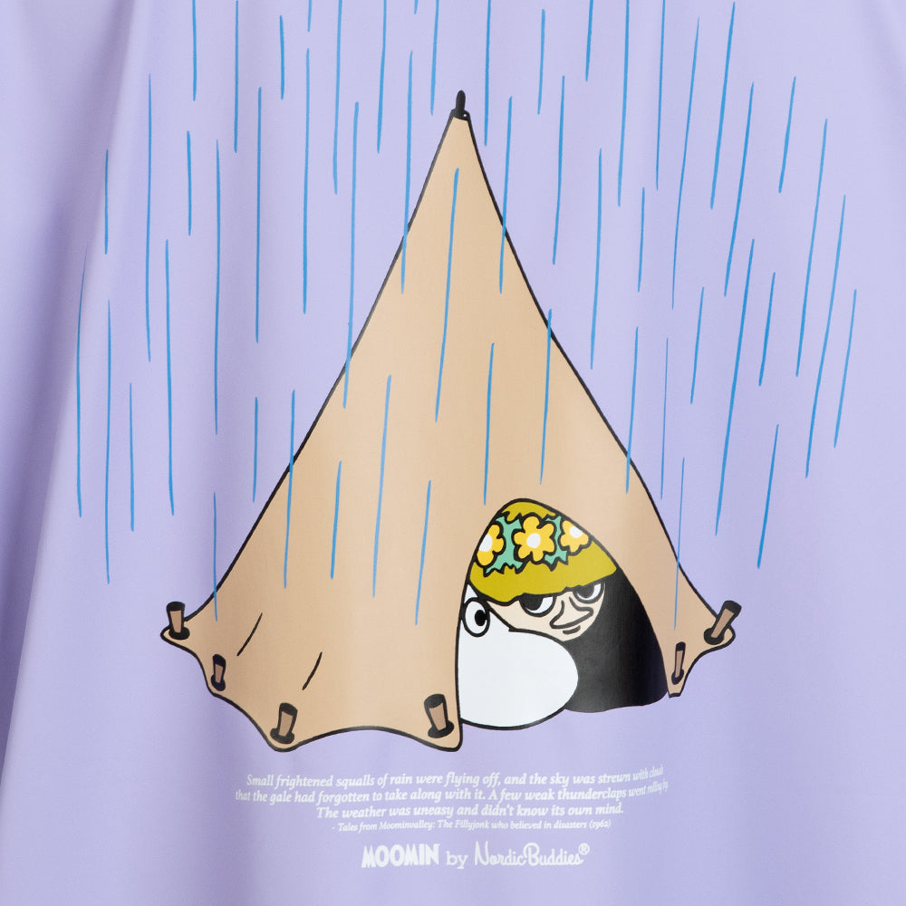 Moomintroll Rain Jacket Lilac - Nordicbuddies - The Official Moomin Shop