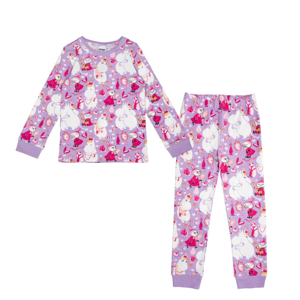 Moomin Jewellery Pyjamas Lilac - Martinex - The Official Moomin Shop