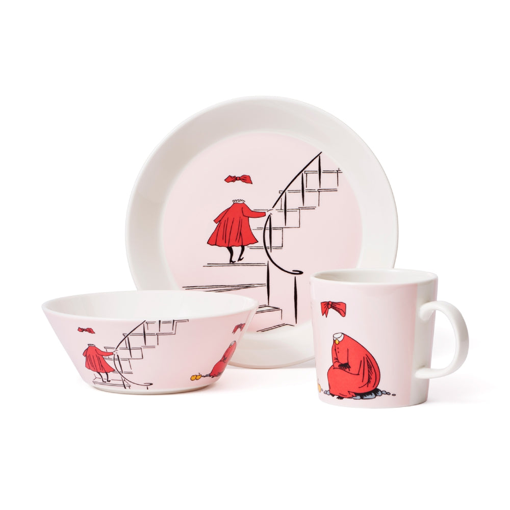 Ninny Plate 19cm Powder - The Official Moomin Shop