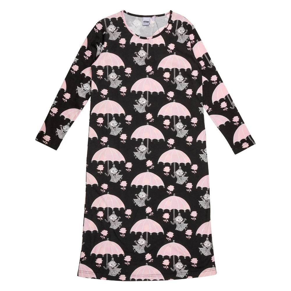 Little My Umbrella Nightgown Black - Martinex - The Official Moomin Shop